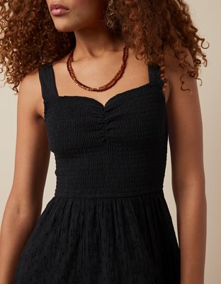 AE Asymmetrical Tiered Midi Dress