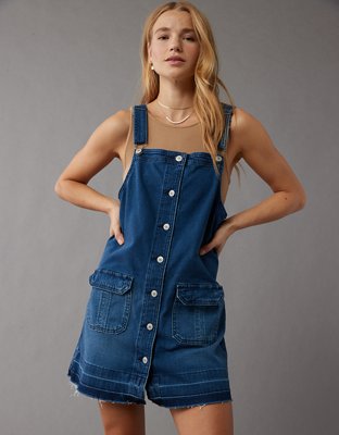 AE Denim Pinafore Dress