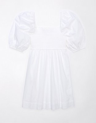 AE Puff Sleeve Babydoll Mini Dress