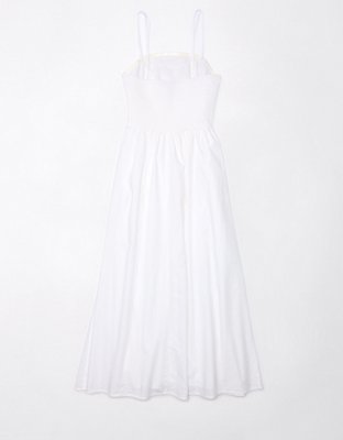 knee length dresses for ladies Aubrie Strapless Smocked Midi Dress main image 0