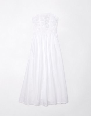 black midi party dress with sleeves Addie Side-Knot Midi Dress