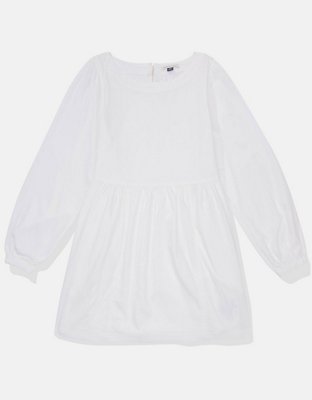 Женские платья American Eagle AE Denim Mini Tunic Dress — фото 3