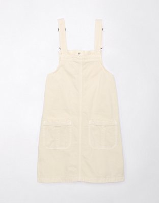 AE Button-Up Pinafore Dress