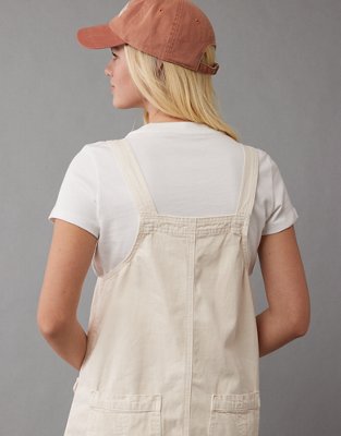 AE Button-Up Pinafore Dress