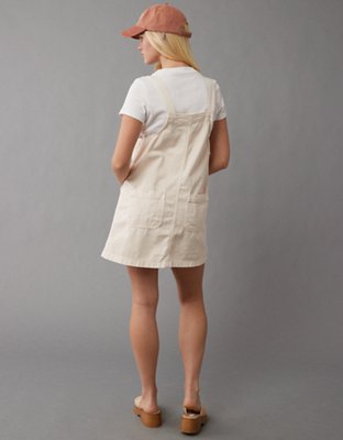 AE Button-Up Pinafore Dress