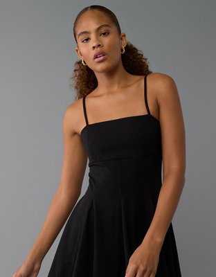 Женские платья American Eagle AE Square Neck Fit & Flare Mini Dress — фото 4