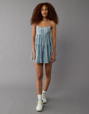 AE Tiered Babydoll Mini Dress