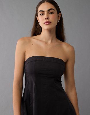 Женские платья American Eagle AE Poplin Tube Seamed Mini Dress — фото 5