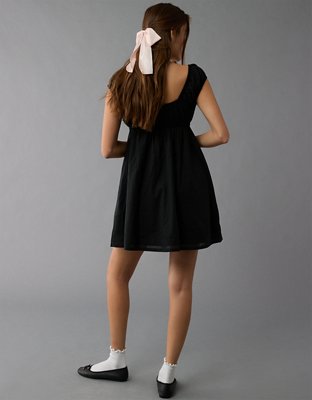 AE Cap Sleeve Babydoll Mini Dress