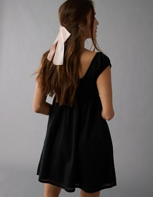 Женские платья American Eagle AE Cap Sleeve Babydoll Mini Dress — фото 4