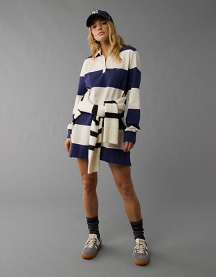 AE Smocked Flutter Sleeve Midi Dress | American Eagle