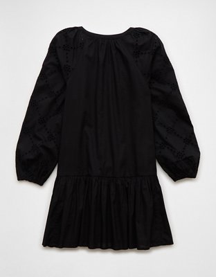 AE Drop Waist Shirt Mini Dress