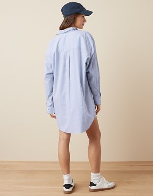 AE Button-Up Shirt Dress