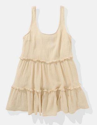 AE Tiered Ruffle Babydoll Mini Dress