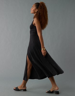 AE Scoop Neck Midi Dress