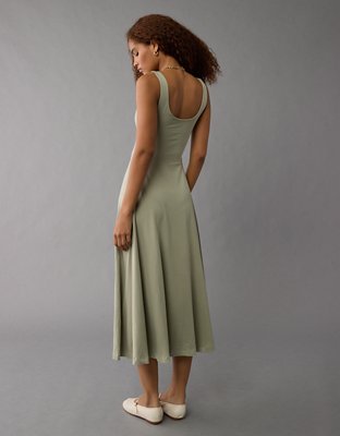 Женские платья American Eagle AE Scoop Neck Midi Dress — фото 2