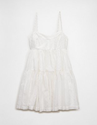 aerie green babydoll dress aerie summer babydoll / cover up dress with adjustable straps + keyhole tie