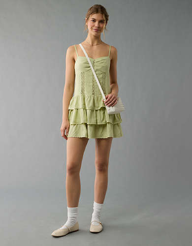 AE Short-Sleeve Polo Mini Dress AE Short-Sleeve Polo Mini Dress