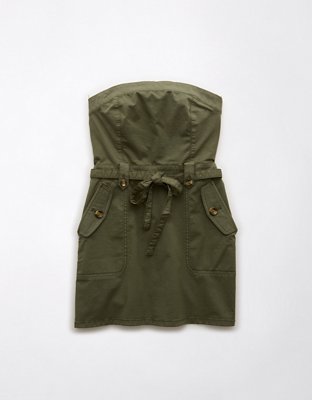 AE Vestido Corto Tubo Utilitario
