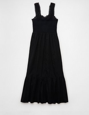 AE Catie Corset Crochet Midi Dress