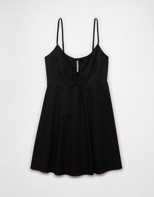 AE Tie Front Mini Dress