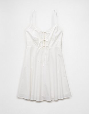 AE Tie Front Mini Dress