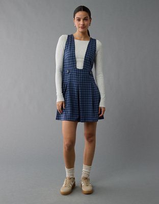 ワンピース RMILE ET IDA MINI VICHY Pinafore Dress Loose yellow gingham cherry dress – Emile et Ida