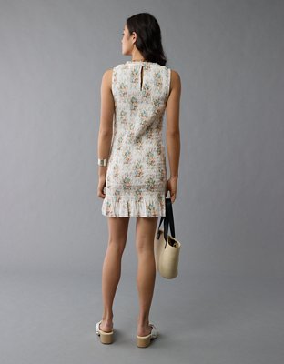 AE Smocked Bodycon Mini Dress