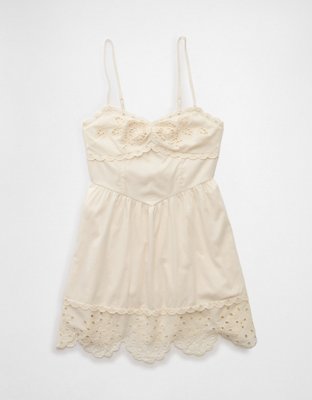 AE Catie Corset Eyelet Mini Dress