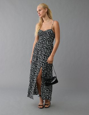 AE Catie Corset Column Midi Dress