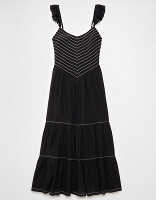 AE Bella Flutter Sleeve Midi Dress