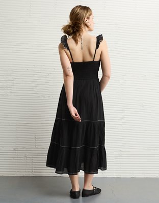 AE Bella Flutter Sleeve Midi Dress