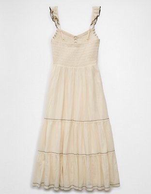 AE Bella Flutter Sleeve Midi Dress