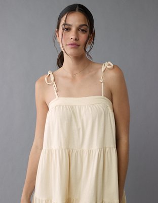 AE Sunchaser Knit Tie Shoulder Maxi Dress