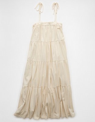 AE Sunchaser Knit Tie Shoulder Maxi Dress
