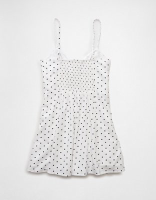 AE Sweetheart Button-Up Mini Dress