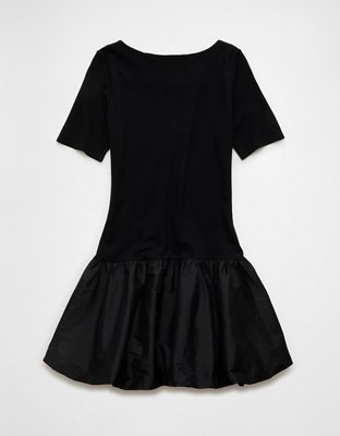 AE Drop Waist Bubble Mini Dress