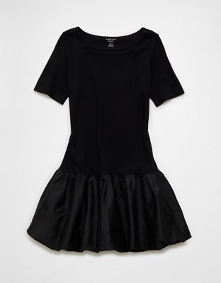 AE Drop Waist Bubble Mini Dress