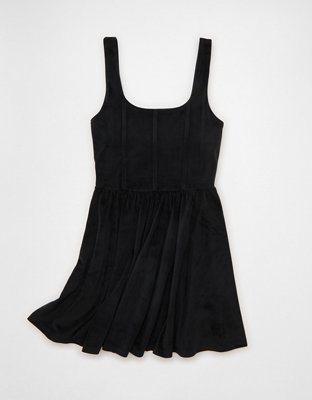 AE Velvet Corset Mini Dress