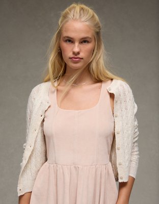 AE Velvet Corset Mini Dress