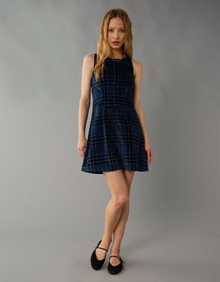 AE Plaid Bubble Dress