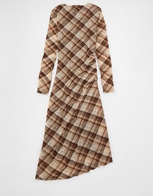 AE Asymmetrical Hem Midi Dress