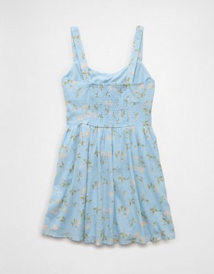 AE Tie Front Corset Mini Dress