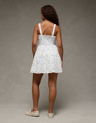 AE Tie Front Corset Mini Dress