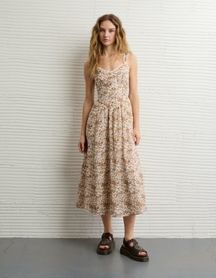 AE Sweetheart Corset Midi Dress