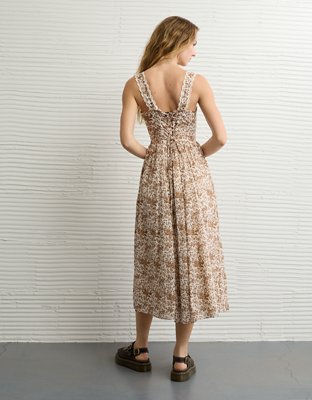 AE Sweetheart Corset Midi Dress