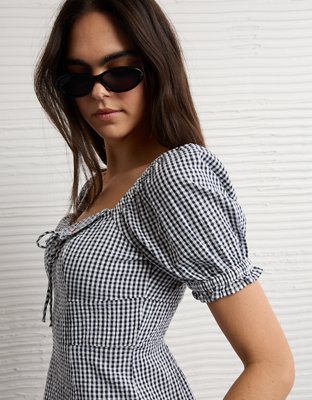 AE Puff Sleeve Mini Dress