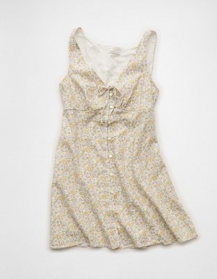 AE Button-Up Mini Dress