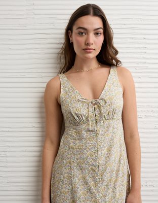 AE Button-Up Mini Dress