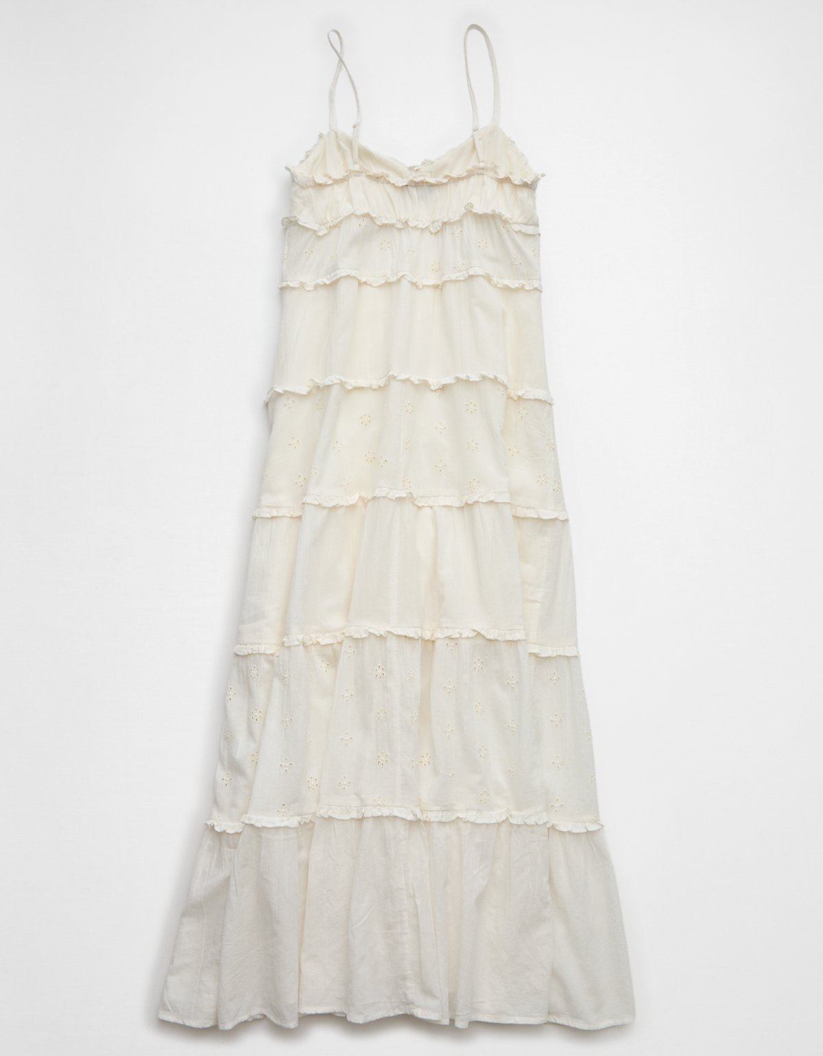 AE Button-Up Ruffle Midi Dress - image 4